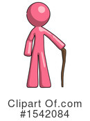 Pink Design Mascot Clipart #1542084 by Leo Blanchette