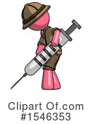 Pink Design Mascot Clipart #1546353 by Leo Blanchette
