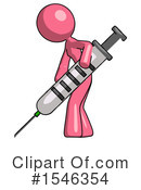 Pink Design Mascot Clipart #1546354 by Leo Blanchette