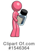 Pink Design Mascot Clipart #1546364 by Leo Blanchette