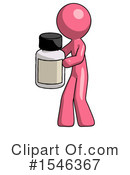 Pink Design Mascot Clipart #1546367 by Leo Blanchette