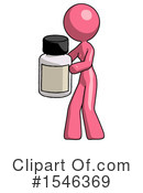 Pink Design Mascot Clipart #1546369 by Leo Blanchette