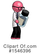 Pink Design Mascot Clipart #1546396 by Leo Blanchette
