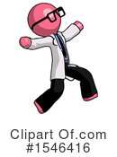 Pink Design Mascot Clipart #1546416 by Leo Blanchette