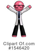 Pink Design Mascot Clipart #1546420 by Leo Blanchette