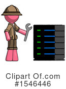 Pink Design Mascot Clipart #1546446 by Leo Blanchette