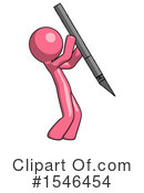 Pink Design Mascot Clipart #1546454 by Leo Blanchette