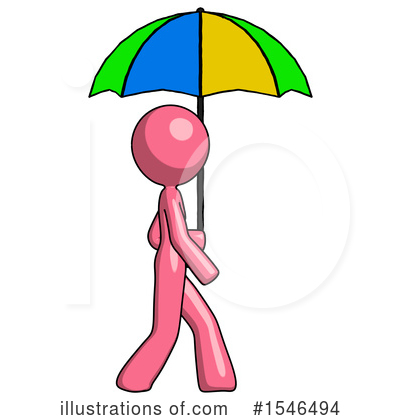 Royalty-Free (RF) Pink Design Mascot Clipart Illustration by Leo Blanchette - Stock Sample #1546494