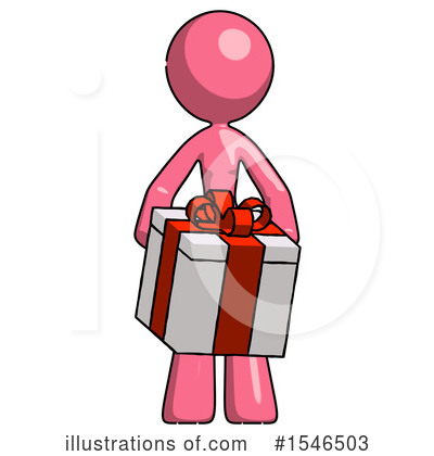 Royalty-Free (RF) Pink Design Mascot Clipart Illustration by Leo Blanchette - Stock Sample #1546503
