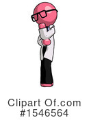 Pink Design Mascot Clipart #1546564 by Leo Blanchette