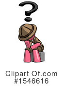 Pink Design Mascot Clipart #1546616 by Leo Blanchette