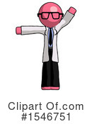 Pink Design Mascot Clipart #1546751 by Leo Blanchette