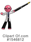 Pink Design Mascot Clipart #1546812 by Leo Blanchette