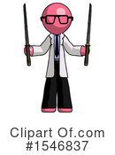 Pink Design Mascot Clipart #1546837 by Leo Blanchette