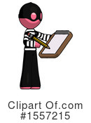 Pink Design Mascot Clipart #1557215 by Leo Blanchette