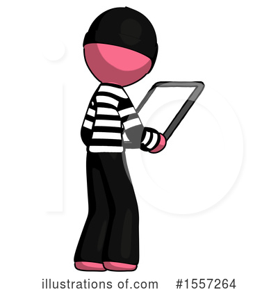 Royalty-Free (RF) Pink Design Mascot Clipart Illustration by Leo Blanchette - Stock Sample #1557264