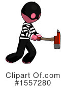 Pink Design Mascot Clipart #1557280 by Leo Blanchette