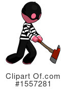 Pink Design Mascot Clipart #1557281 by Leo Blanchette
