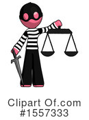 Pink Design Mascot Clipart #1557333 by Leo Blanchette