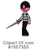 Pink Design Mascot Clipart #1557353 by Leo Blanchette