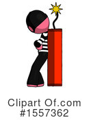 Pink Design Mascot Clipart #1557362 by Leo Blanchette