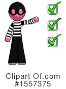 Pink Design Mascot Clipart #1557375 by Leo Blanchette