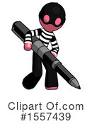 Pink Design Mascot Clipart #1557439 by Leo Blanchette