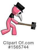 Pink Design Mascot Clipart #1565744 by Leo Blanchette