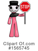 Pink Design Mascot Clipart #1565745 by Leo Blanchette