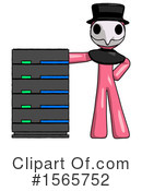 Pink Design Mascot Clipart #1565752 by Leo Blanchette