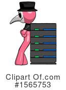 Pink Design Mascot Clipart #1565753 by Leo Blanchette