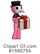 Pink Design Mascot Clipart #1565754 by Leo Blanchette