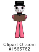 Pink Design Mascot Clipart #1565762 by Leo Blanchette