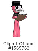 Pink Design Mascot Clipart #1565763 by Leo Blanchette