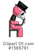 Pink Design Mascot Clipart #1565791 by Leo Blanchette