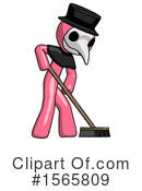 Pink Design Mascot Clipart #1565809 by Leo Blanchette