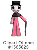 Pink Design Mascot Clipart #1565823 by Leo Blanchette