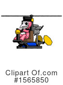 Pink Design Mascot Clipart #1565850 by Leo Blanchette