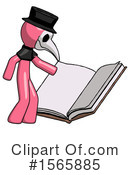 Pink Design Mascot Clipart #1565885 by Leo Blanchette