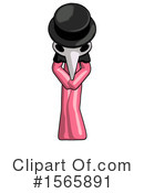 Pink Design Mascot Clipart #1565891 by Leo Blanchette
