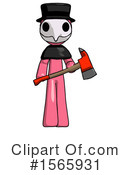 Pink Design Mascot Clipart #1565931 by Leo Blanchette