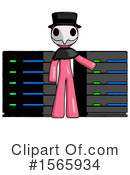Pink Design Mascot Clipart #1565934 by Leo Blanchette
