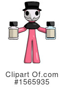 Pink Design Mascot Clipart #1565935 by Leo Blanchette