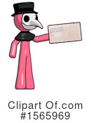 Pink Design Mascot Clipart #1565969 by Leo Blanchette