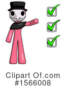 Pink Design Mascot Clipart #1566008 by Leo Blanchette