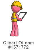 Pink Design Mascot Clipart #1571772 by Leo Blanchette