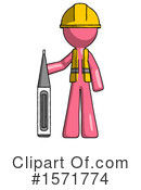 Pink Design Mascot Clipart #1571774 by Leo Blanchette
