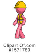 Pink Design Mascot Clipart #1571780 by Leo Blanchette