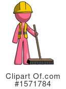 Pink Design Mascot Clipart #1571784 by Leo Blanchette