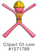 Pink Design Mascot Clipart #1571789 by Leo Blanchette